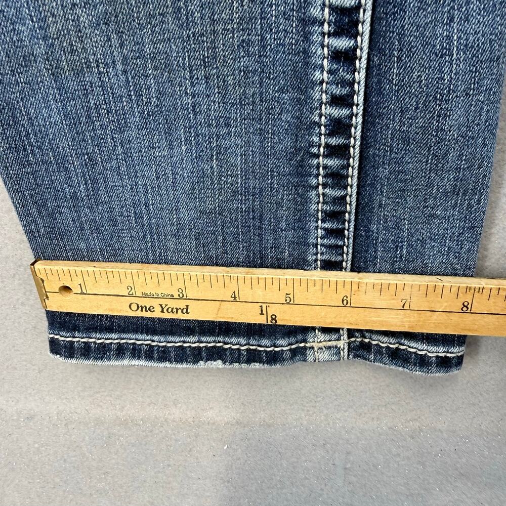 Miss Me Jeans Women's 27x35 (4) Standard Boot Angel Wings Embellished EUC - Picture 15 of 15